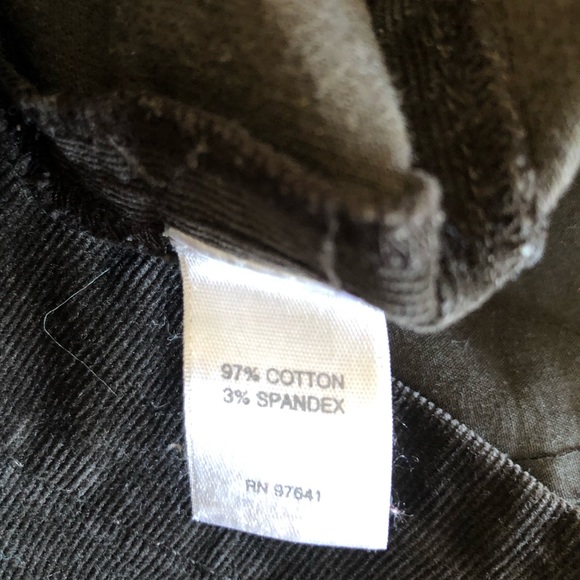 J. Jill Corduroy Pants Size 12P Petite Dark Brown Flat Front Ankle Pants - Picture 11 of 11